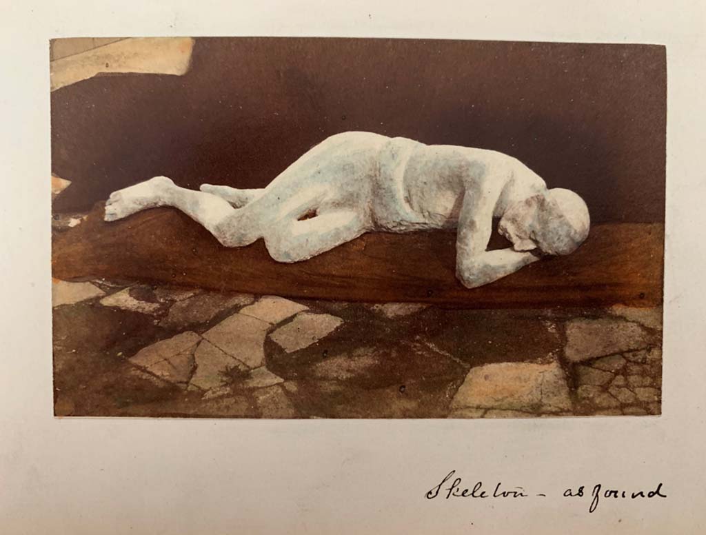Victim number 7. From a coloured album by M. Amodio, dated c.1880. Photo courtesy of Rick Bauer.