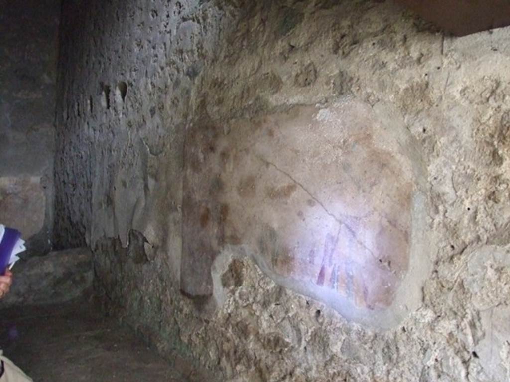 I.11.17 Pompeii. December 2007. Room 6, lararium painting over kitchen hearth. See Fröhlich, T., 1991, Lararien und Fassadenbilder in den Vesuvstädten.  Mainz: von Zabern.  (L23 on p.258 and picture 27,3).
