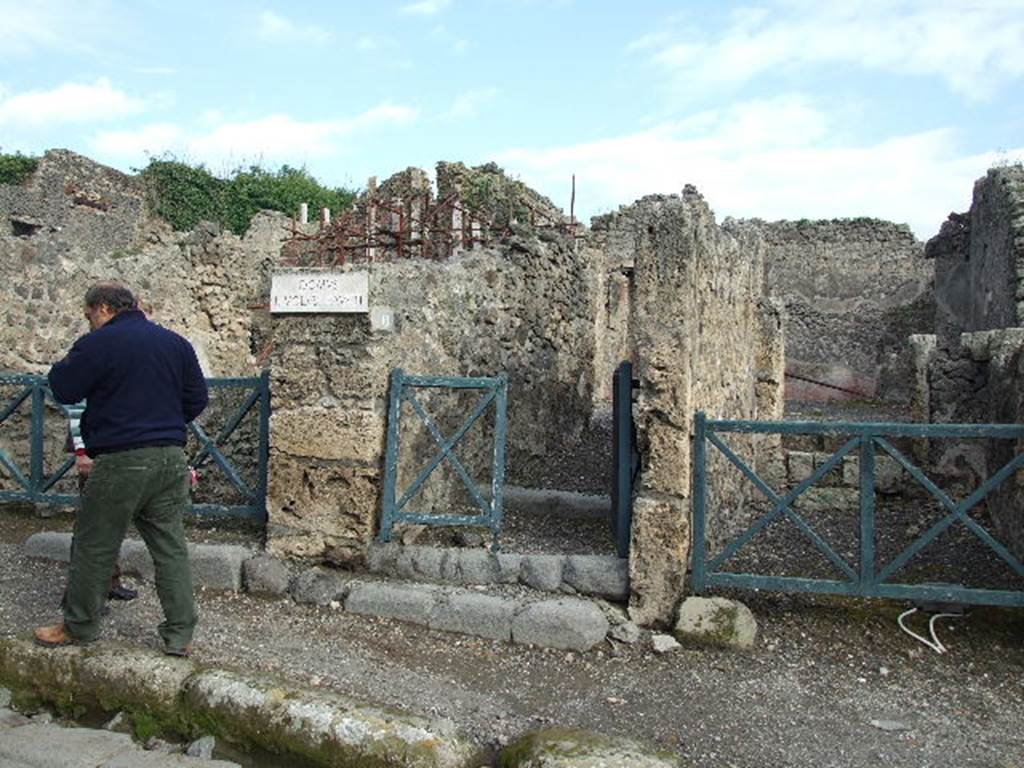 I.2.10 Pompeii. December 2006. Entrance.