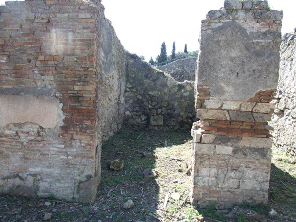 I.2.15 Pompeii.  March 2009.  Room on west side of Atrium.