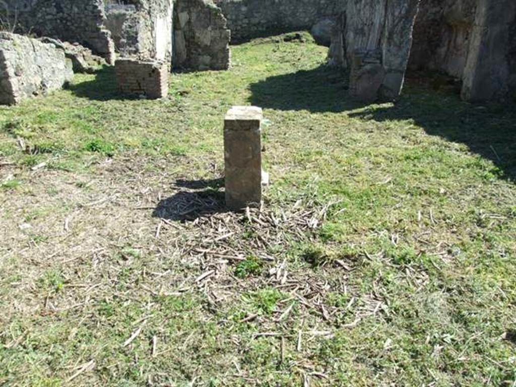 I.2.17 Pompeii.  March 2009. Room 1. Atrium, Looking south across site of Impluvium.