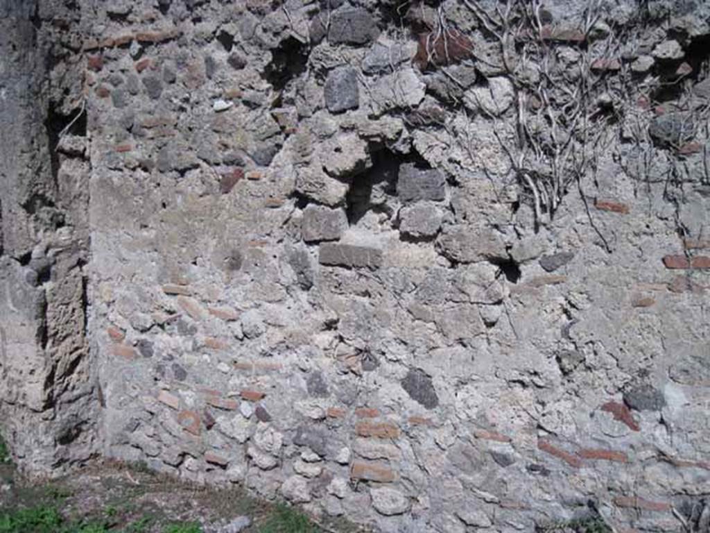 I.2.29 Pompeii. September 2010. East wall. Photo courtesy of Drew Baker.