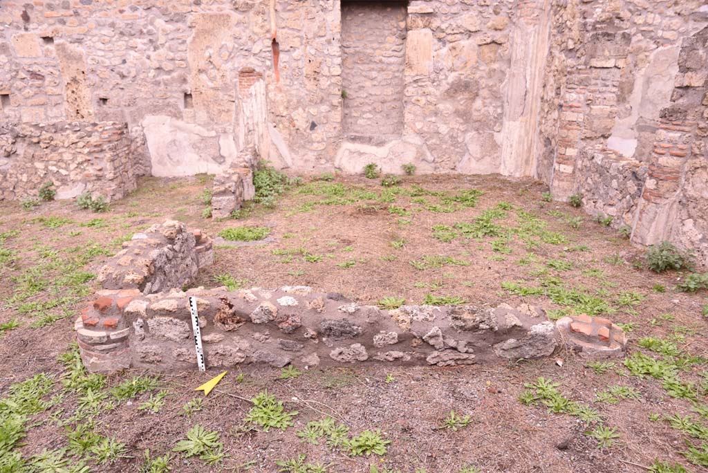 I.4.2 Pompeii. October 2019. Looking north across garden portico towards niche in north wall.
Foto Tobias Busen, ERC Grant 681269 DCOR.
