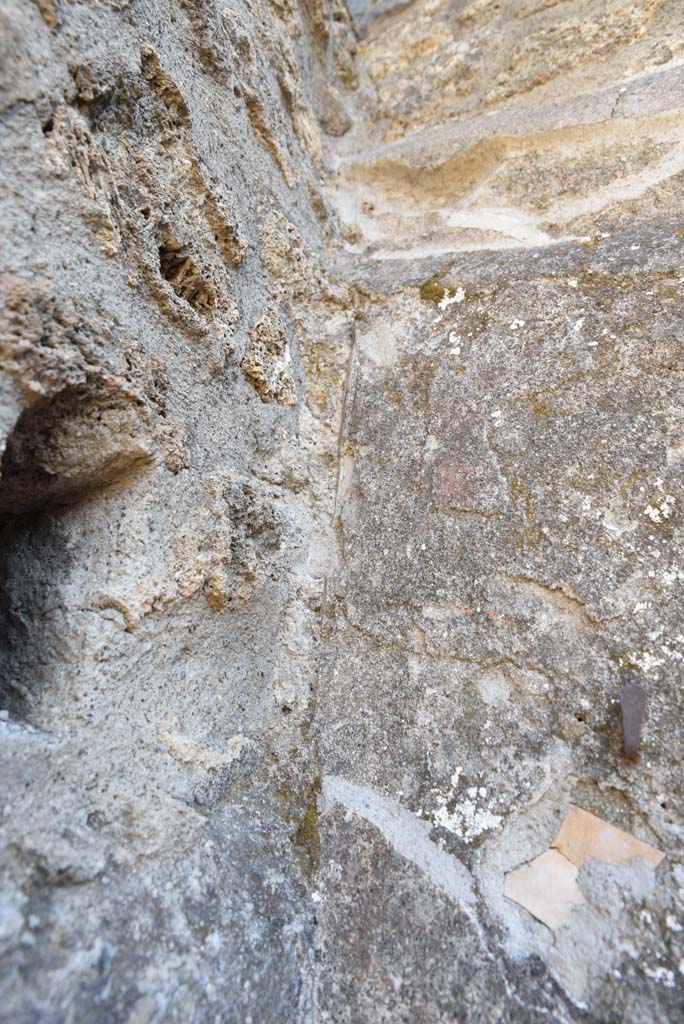 I.4.25/1.4.5 Pompeii. September 2020. South ala 12, detail from upper south-east corner.
Foto Tobias Busen, ERC Grant 681269 DCOR.
