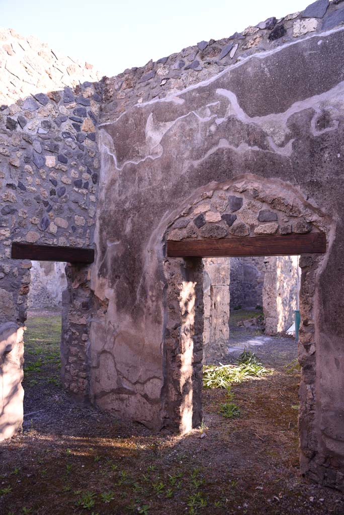 I.4.25 Pompeii. October 2019. Room 52, north-east corner.
Foto Tobias Busen, ERC Grant 681269 DCOR.
