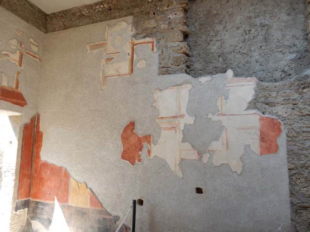 I.6.7 Pompeii. December 2006. West wall of atrium.