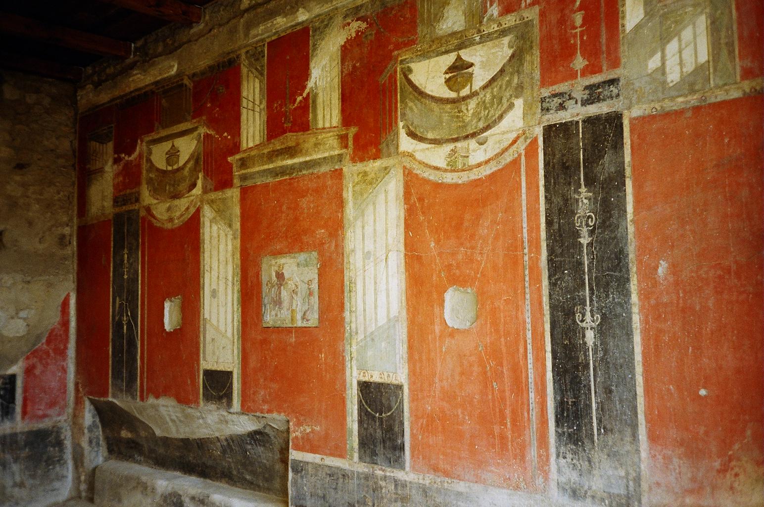 I.8.9 Pompeii, 1968. Room 7, east wall of triclinium. Photo by Stanley A. Jashemski.
Source: The Wilhelmina and Stanley A. Jashemski archive in the University of Maryland Library, Special Collections (See collection page) and made available under the Creative Commons Attribution-Non Commercial License v.4. See Licence and use details.
J68f0612
