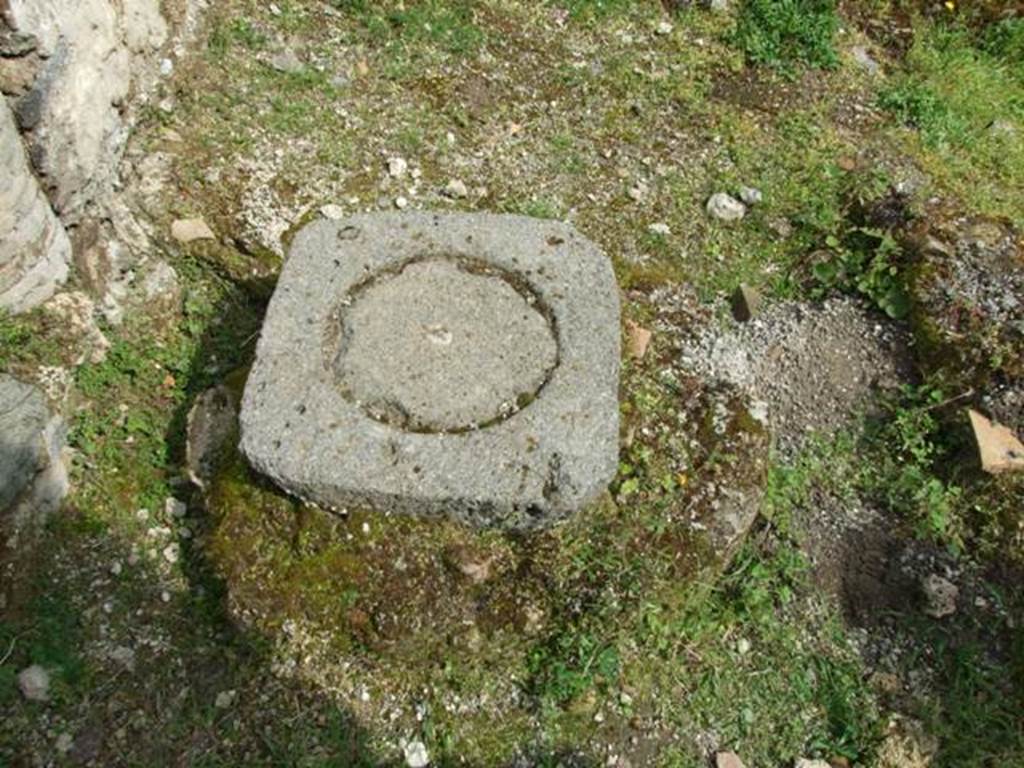 I.9.12 Pompeii. March 2009. Room 9. Cistern.