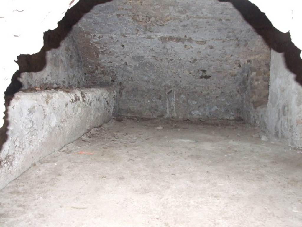 I.10.4 Pompeii.  March 2009.  Second Lower storeroom B.  Looking east.