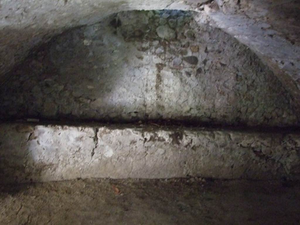 I.10.4 Pompeii.  March 2009.  Second Lower storeroom B.  North wall.