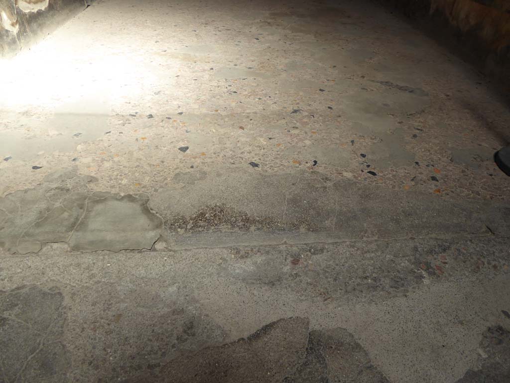 I.10.4 Pompeii. September 2018. Room 4, looking east across flooring, from atrium.  
Foto Annette Haug, ERC Grant 681269 DCOR.
