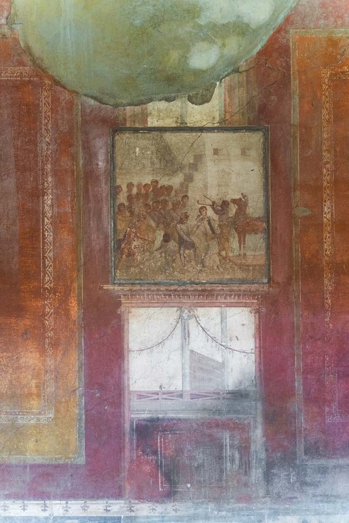 I.10.4 Pompeii. May 2012. Room 4, east wall.
Photo courtesy of Buzz Ferebee.
