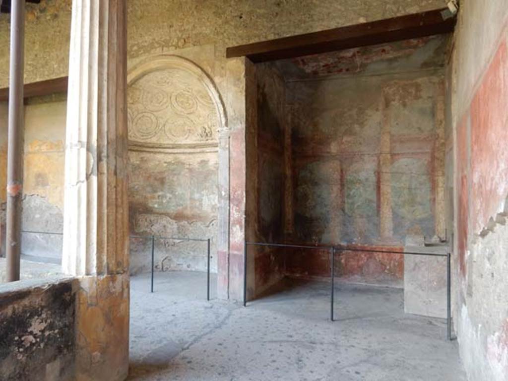 I.10.4 Pompeii. May 2015. Looking south from west portico. Photo courtesy of Buzz Ferebee.