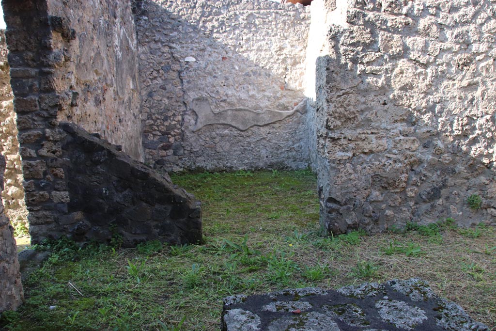 I.20.2 Pompeii.  December 2004.  Rear room in south west corner, and doorway to I.20.1  
 
