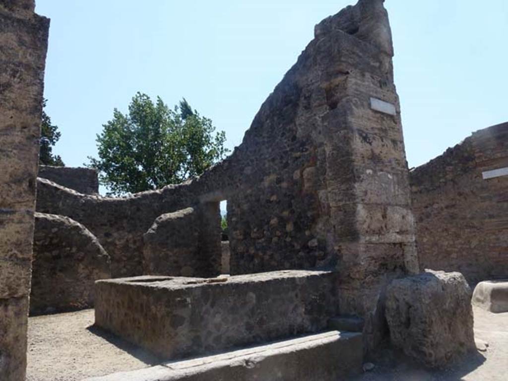 II.2.1 Pompeii. June 2012. Entrance doorway, looking towards west wall. Photo courtesy of Michael Binns.