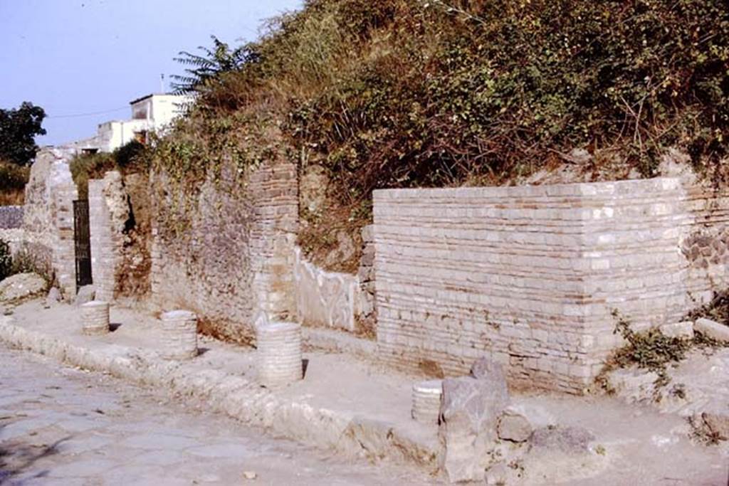 II.5.1 Pompeii, centre. 1972. Entrance doorways on Via dell’Abbondanza. Photo by Stanley A. Jashemski. 
Source: The Wilhelmina and Stanley A. Jashemski archive in the University of Maryland Library, Special Collections (See collection page) and made available under the Creative Commons Attribution-Non Commercial License v.4. See Licence and use details. J72f0507
