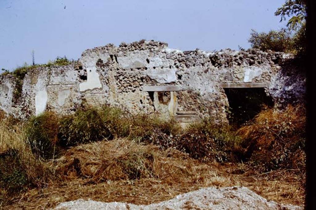 II.8.6 Pompeii. 1971. Looking north to south wall of house, from garden during garden excavations. Photo by Stanley A. Jashemski.
Source: The Wilhelmina and Stanley A. Jashemski archive in the University of Maryland Library, Special Collections (See collection page) and made available under the Creative Commons Attribution-Non Commercial License v.4. See Licence and use details.
J71f0219
