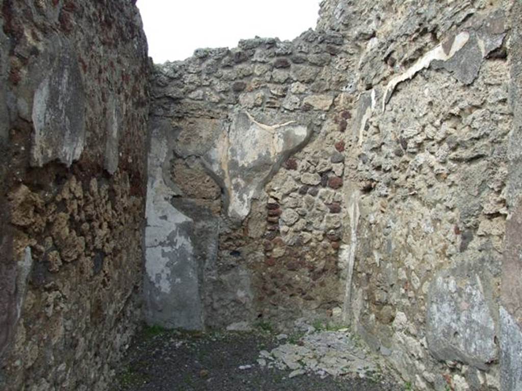 V.2.12 Pompeii.  March 2009.  Rear room of shop.