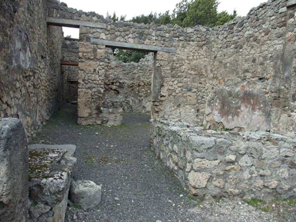 V.2.13 Pompeii,  March 2009. Looking north across thermopolium.

 
