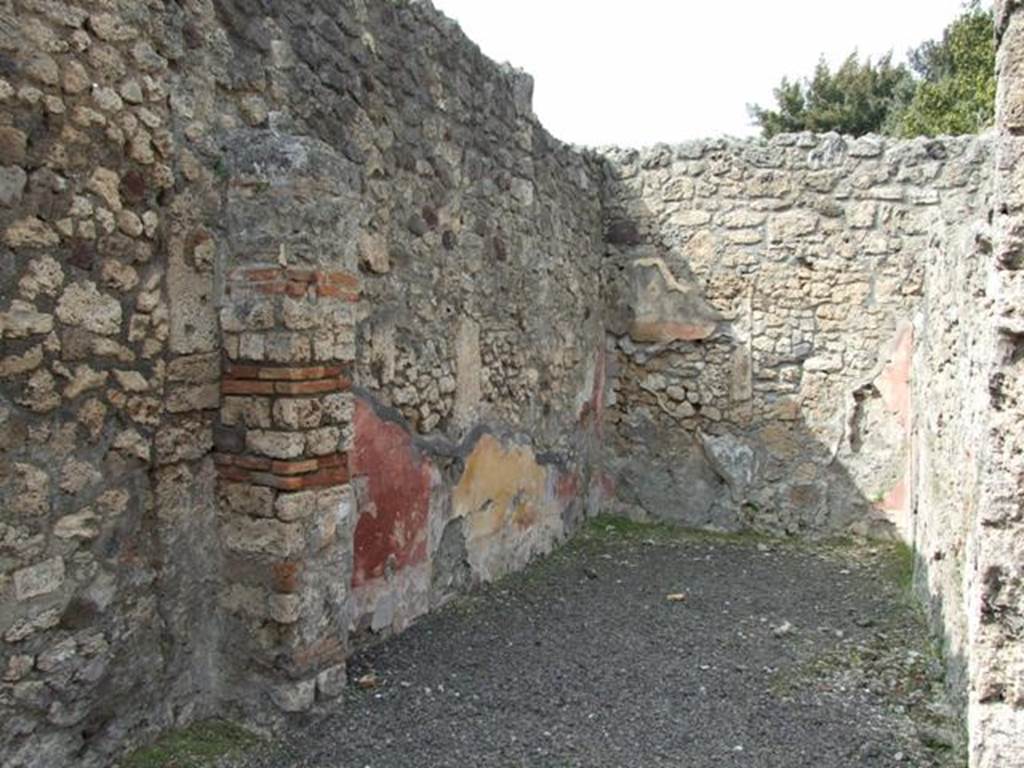 V.2.14 Pompeii.  March 2009.  Rear room.