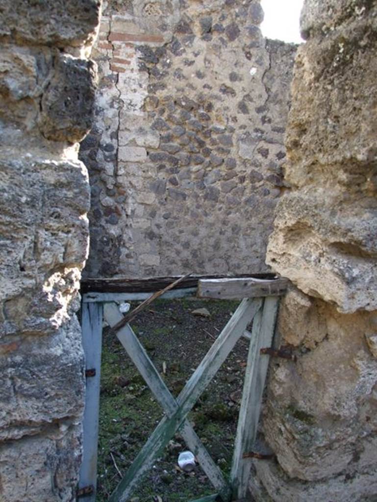 V.2.20 Pompeii. December 2007. 
Doorway to small room in south wall of light-yard of V.2.20 leading into small room at rear of V.2.17, with window overlooking V.2.19.  
(This photo is also shown in V.2.19)


(This photo is also shown in V.2.19)


