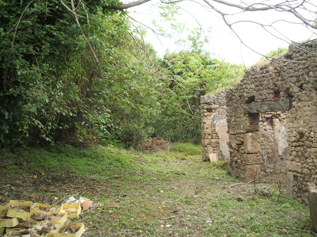 V.3.4 Pompeii, May 2005. Garden area, looking north.