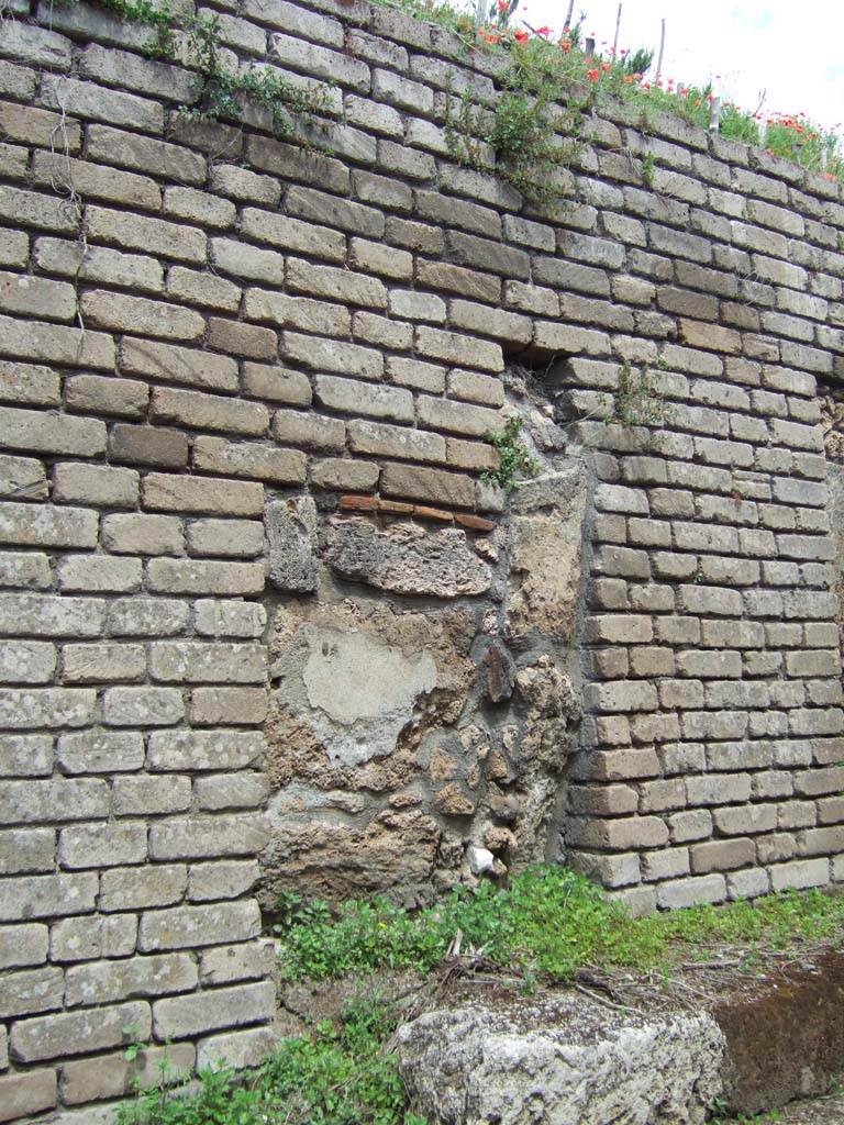 V.7.4 Pompeii. May 2006. Plaster outside V.7.4 or nearby.