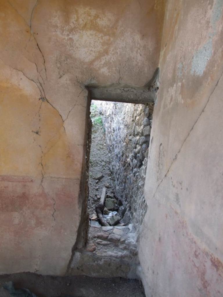 VI.1.7 Pompeii. December 2007. Doorway in south-west corner of room 13, the peristyle. Looking south.