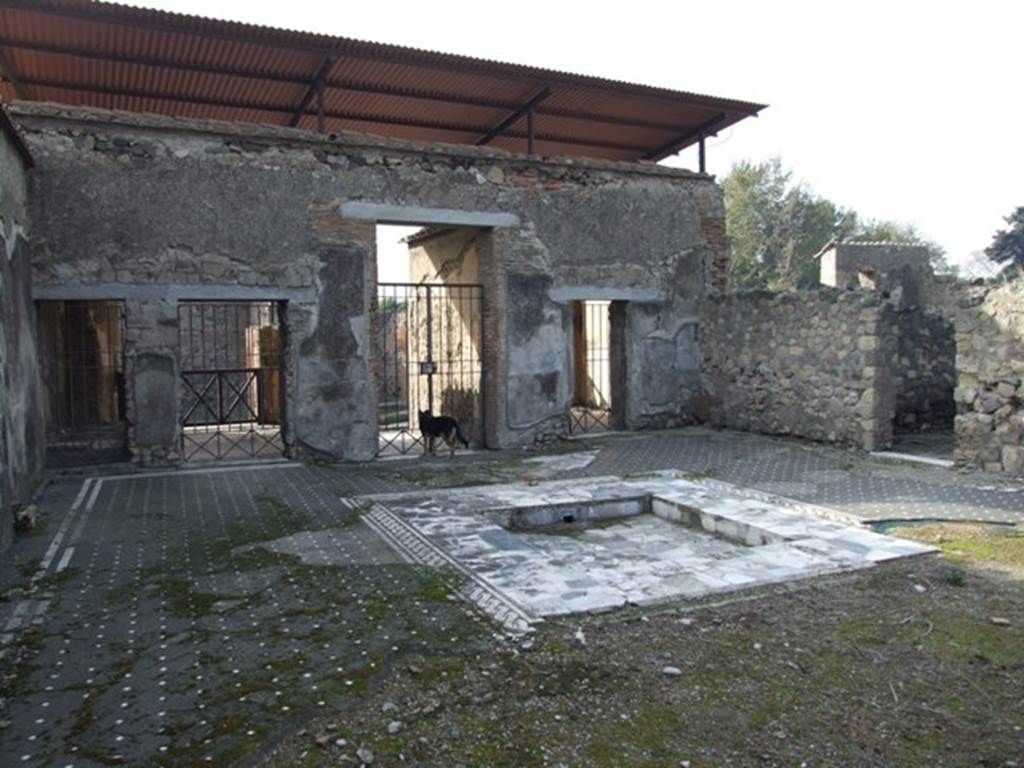 VI.1.7 Pompeii. December 2007. Looking north-west across atrium.