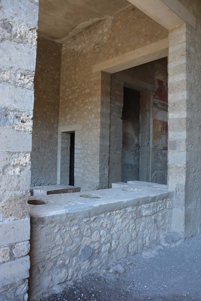 VI.2.5 Pompeii. December 2017. Looking north towards counter, from entrance corridor in VI.2.4.
Foto Annette Haug, ERC Grant 681269 DÉCOR.
