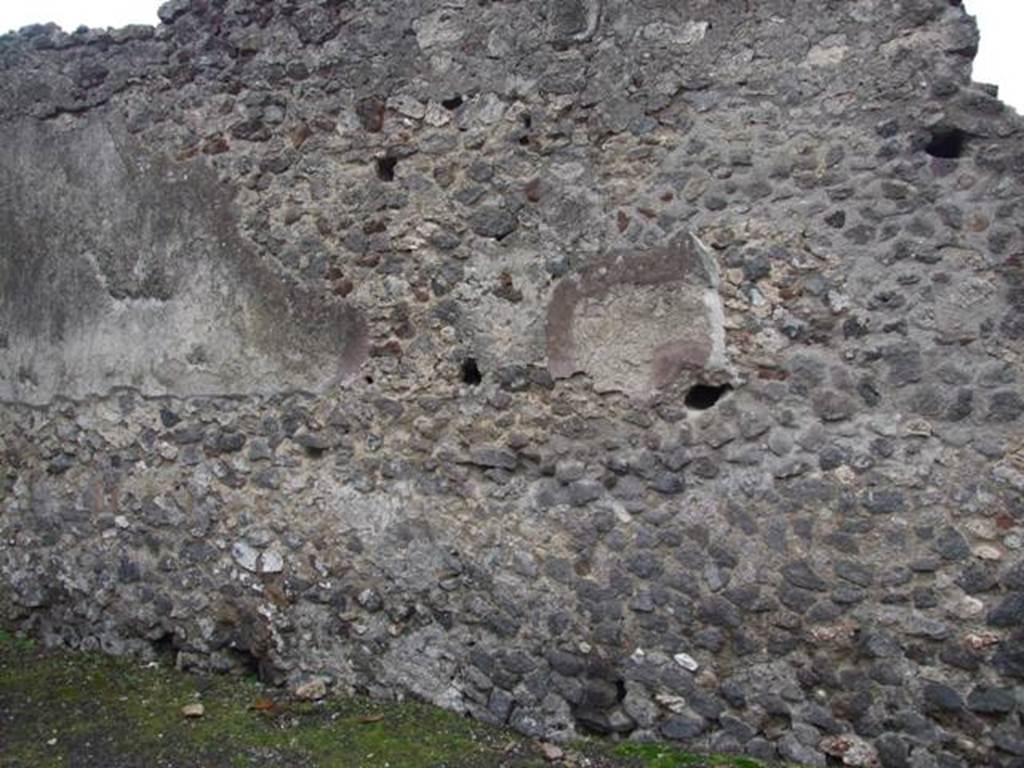 VI.6.1 Pompeii. December 2007. Room 21, south wall.