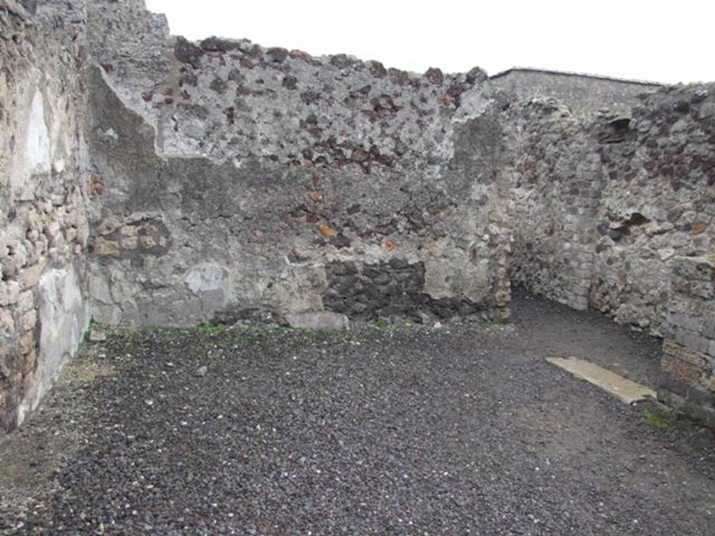 VI.6.1 Pompeii. December 2007. Room 23, looking east.