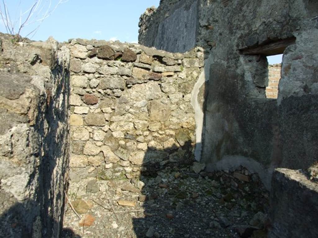 VI.7.6 Pompeii.  March 2009.  Room 8. East wall.