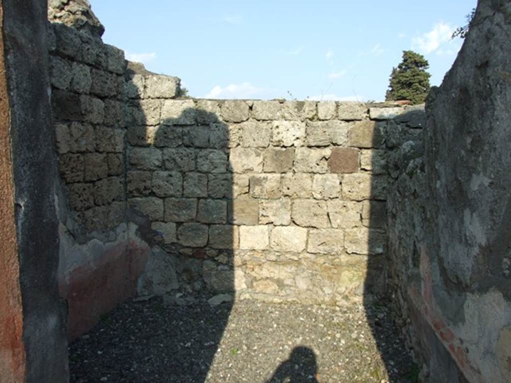 VI.7.6 Pompeii.  March 2009.  Room 12.  East wall.

