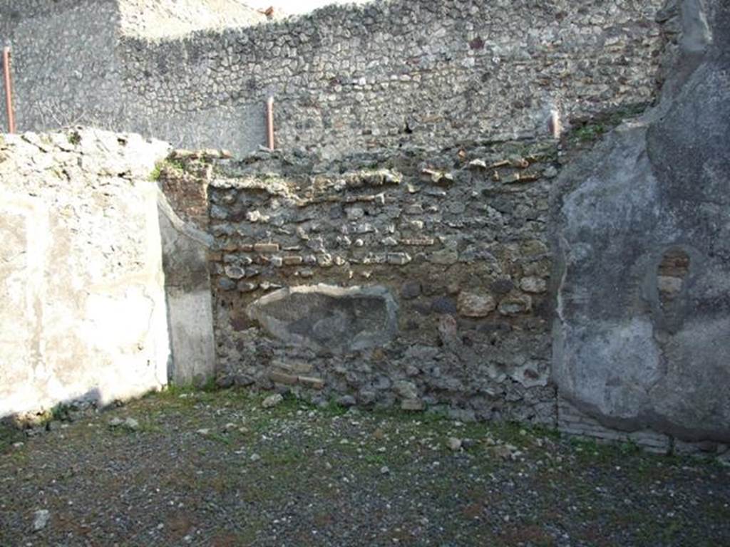 VI.7.6 Pompeii.  March 2009. Room 14.  South wall.

