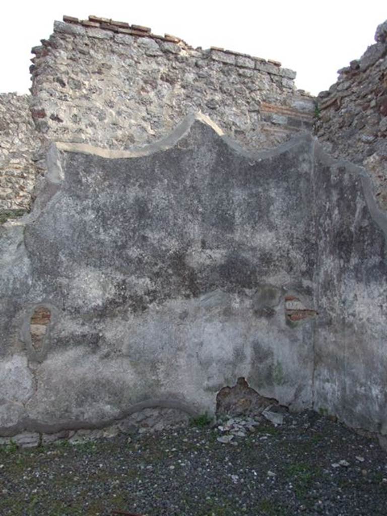 VI.7.6 Pompeii.  March 2009. Room 14.  South wall.