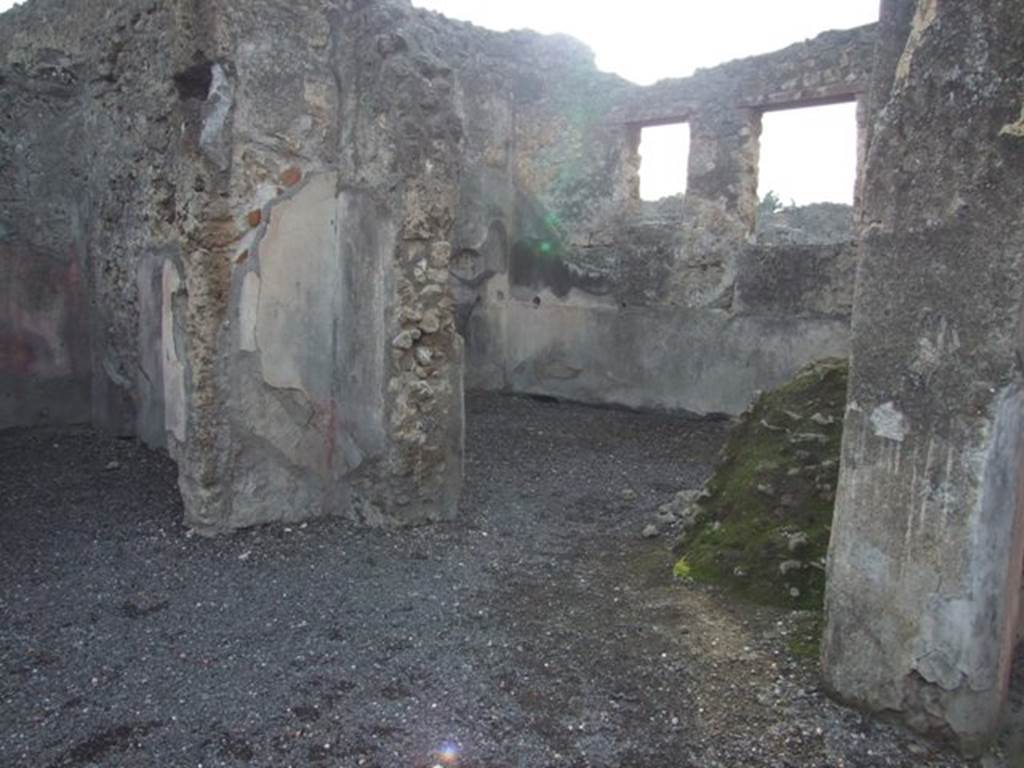 VI.9.2 Pompeii. December 2007. Room 10, doorway in south-west corner of atrium.