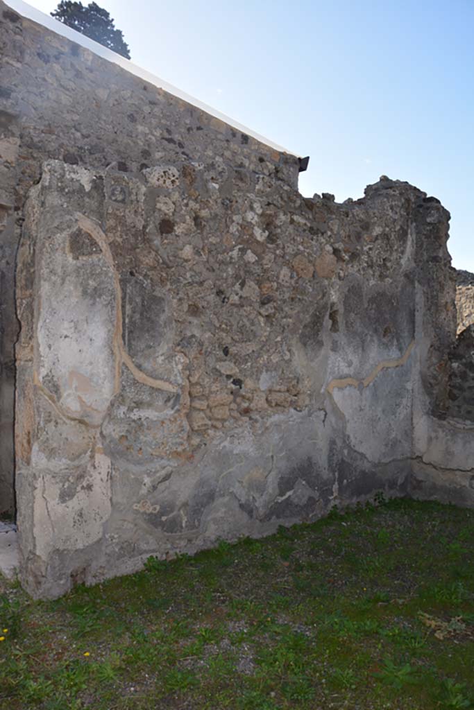 VI.11.10 Pompeii. October 2017. Room 31, looking west along south wall. 
Foto Annette Haug, ERC Grant 681269 DCOR
