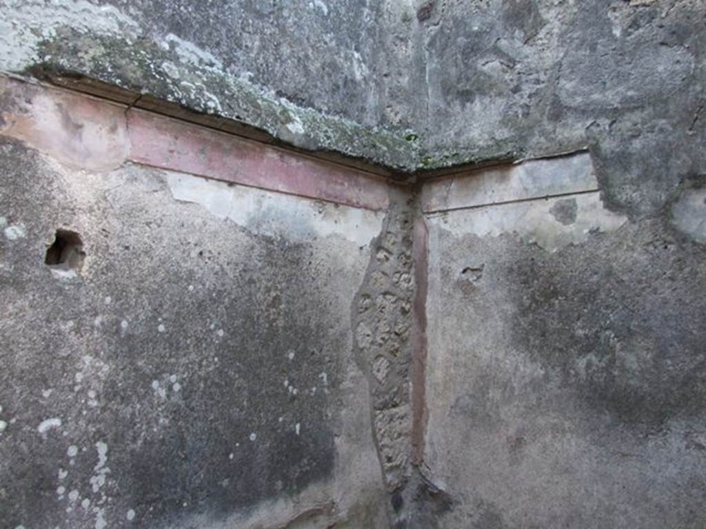 VI.11.10 Pompeii. December 2007. Room 25, upper south-west corner.