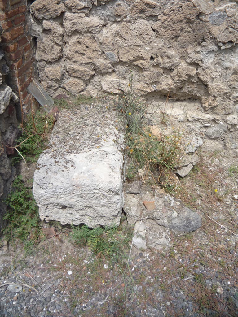 VII.1.36 Pompeii. October 2009. Near west end of north wall. Photo courtesy of Jared Benton.