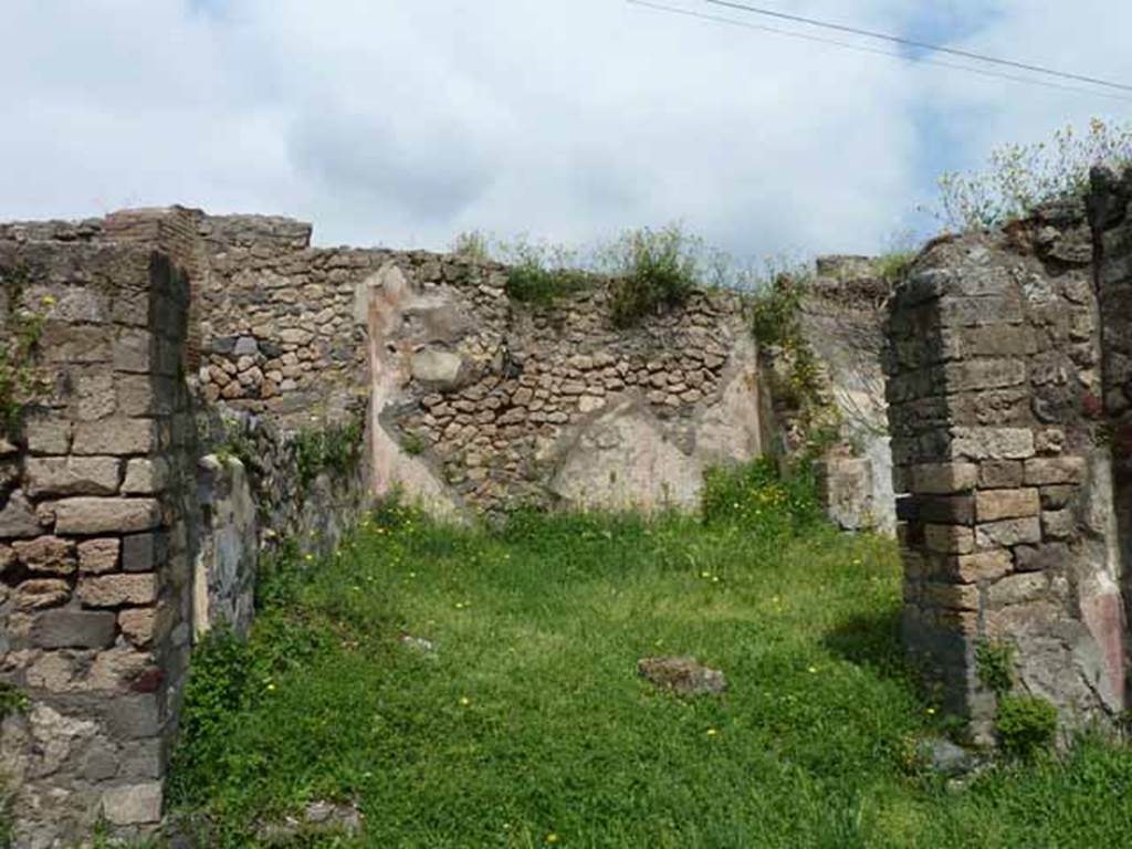 VII.2.35 Pompeii. May 2010. Looking north into garden from tablinum.