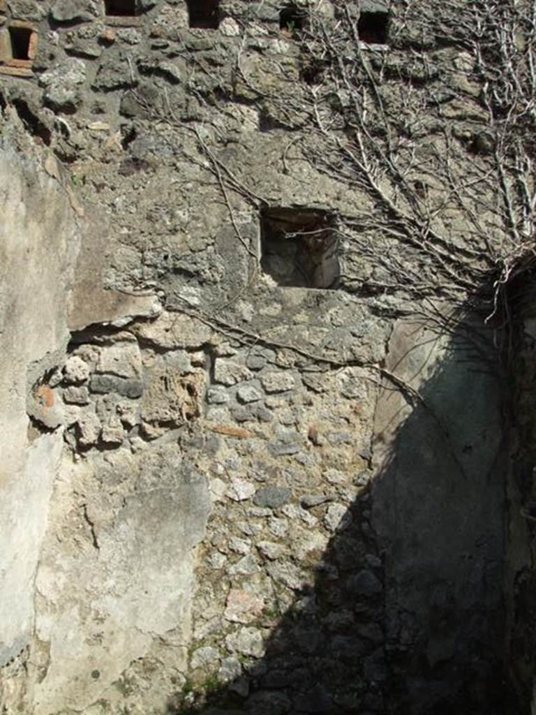 VII.4.56 Pompeii.  March 2009. Room 7.  East wall.