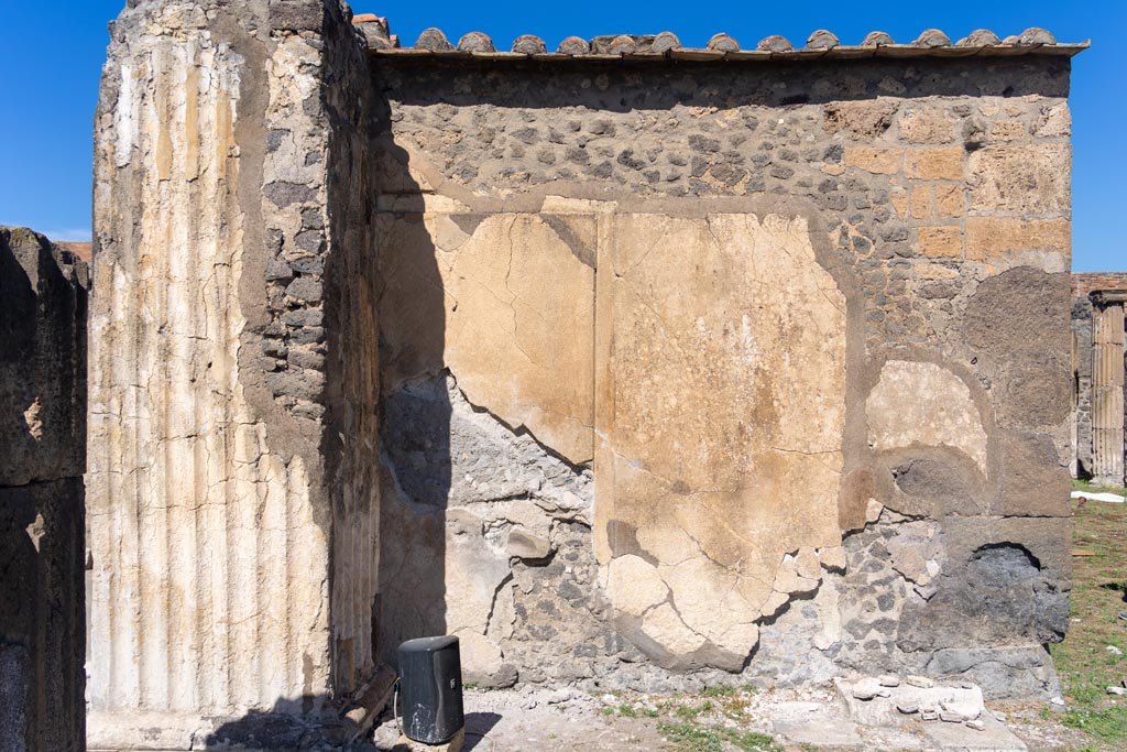 VII.8.01 Pompeii. September 2018. Looking north, detail of paving.  
Foto Anne Kleineberg, ERC Grant 681269 DÉCOR.
