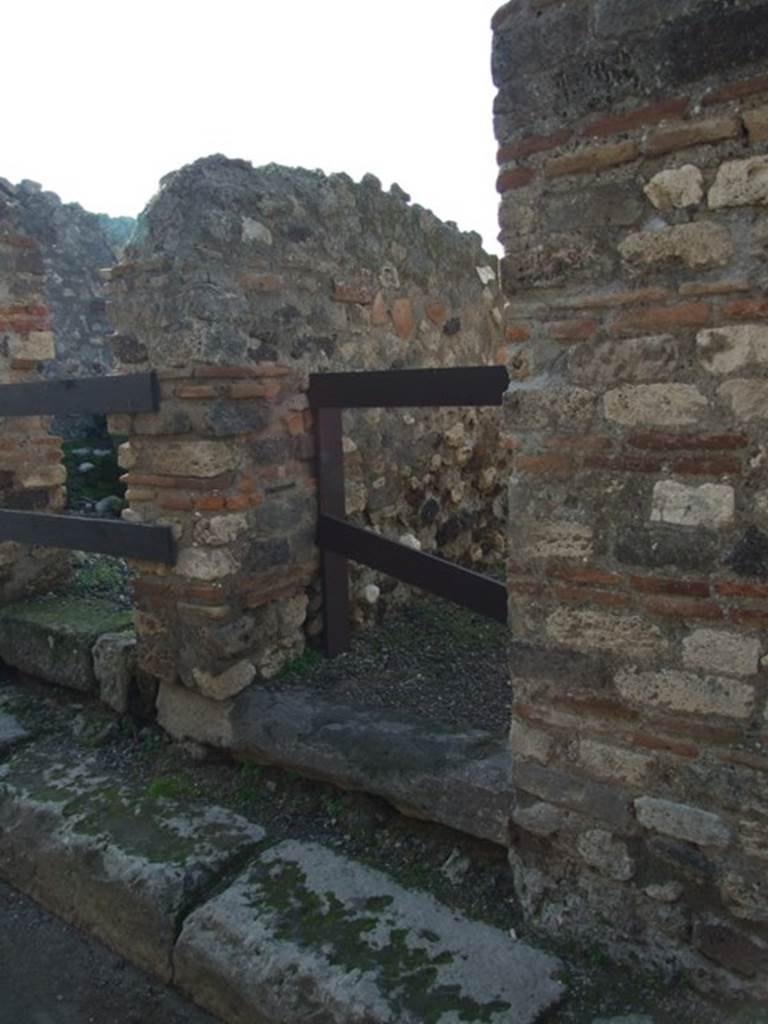 VII.13.13 Pompeii. December 2007. Entrance. 