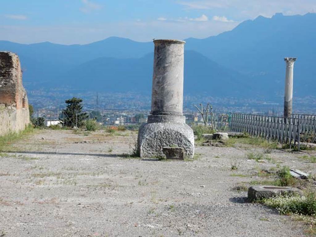VIII.1.3 Pompeii. W.1607. Column in Temple of Venus, looking north-east.
Photo by Tatiana Warscher. Photo © Deutsches Archäologisches Institut, Abteilung Rom, Arkiv. 
