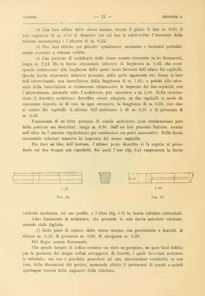 VIII.1.3 Pompeii. Notizie degli Scavi di Antichit, 1899, Page 22.
