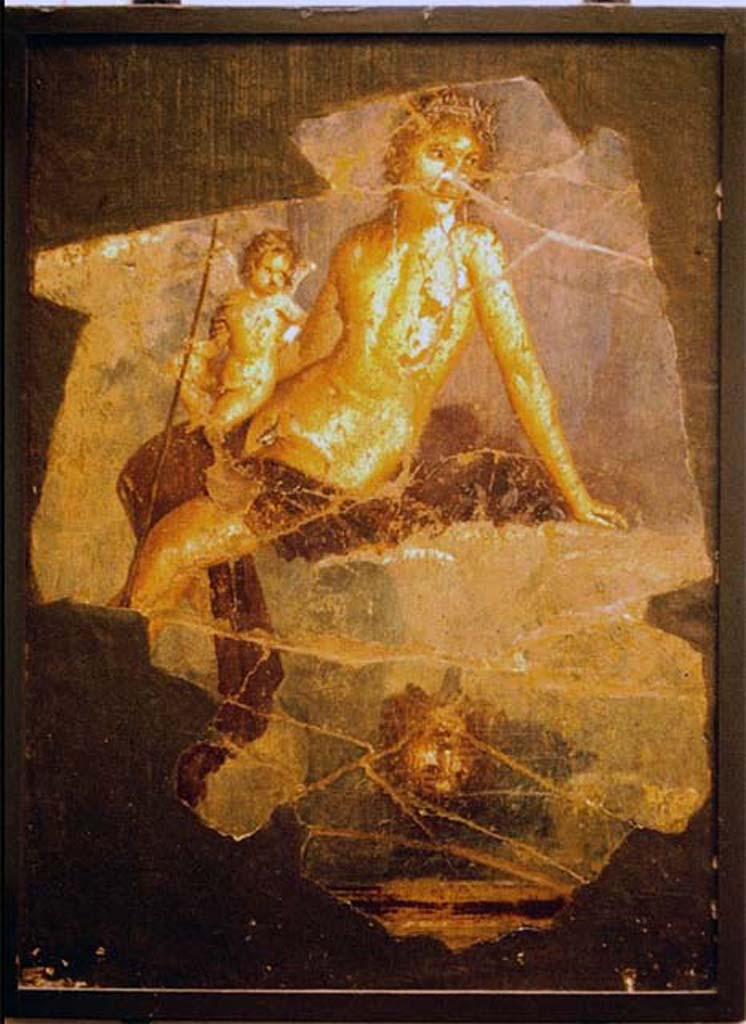 VIII.1.4 Pompeii Antiquarium. 1970. Fragment of fresco of Narcissus from VII.15.2. SAP 20877.
See Fiorelli, G., 1897. Guida di Pompei, (p.110 above, No.2) and See Fiorelli, G., 1877. Guida di Pompei. (p.108 below, No.2).
