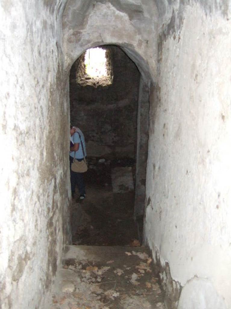 VIII.2.39 Pompeii. May 2006. Corridor 01, looking south into room 03.