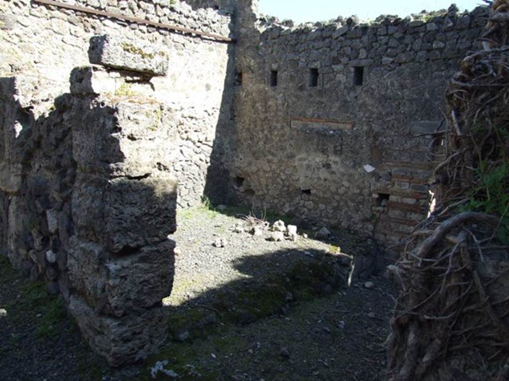 VIII.5.9 Pompeii.  March 2009.   Room 16.  Looking north east.