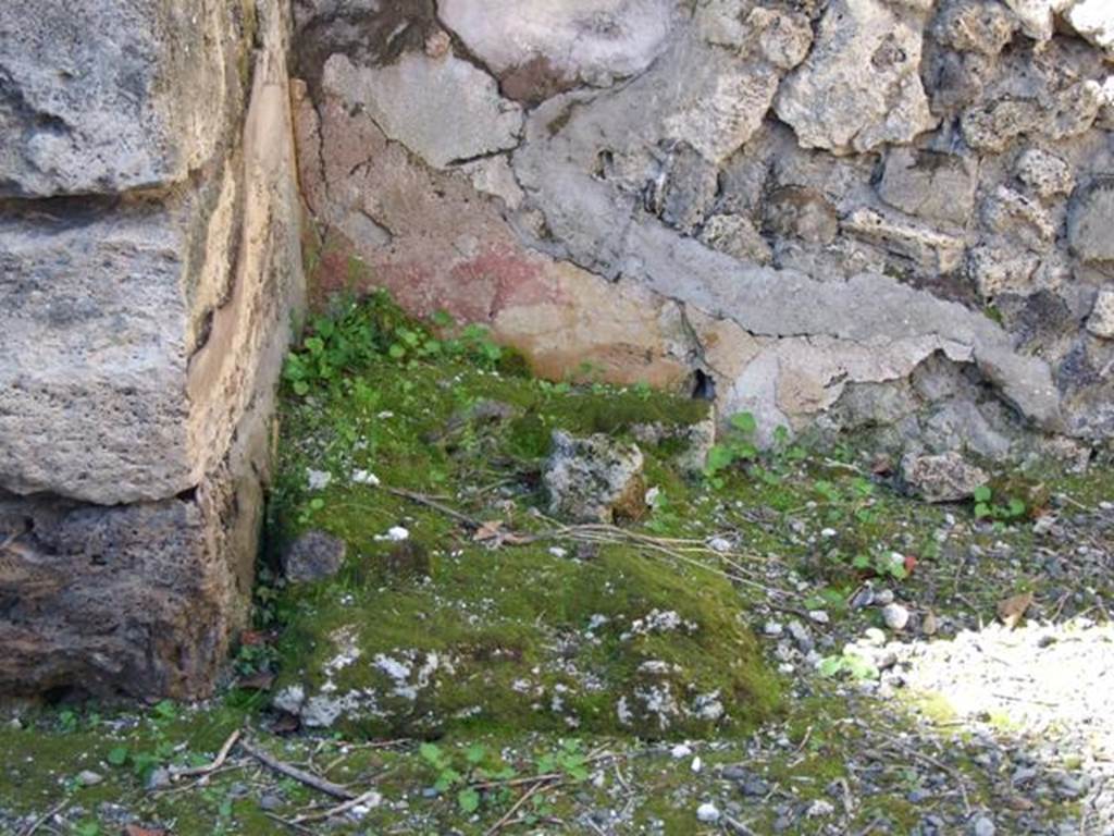 VIII.5.9 Pompeii. March 2009. Room 20, base of steps.